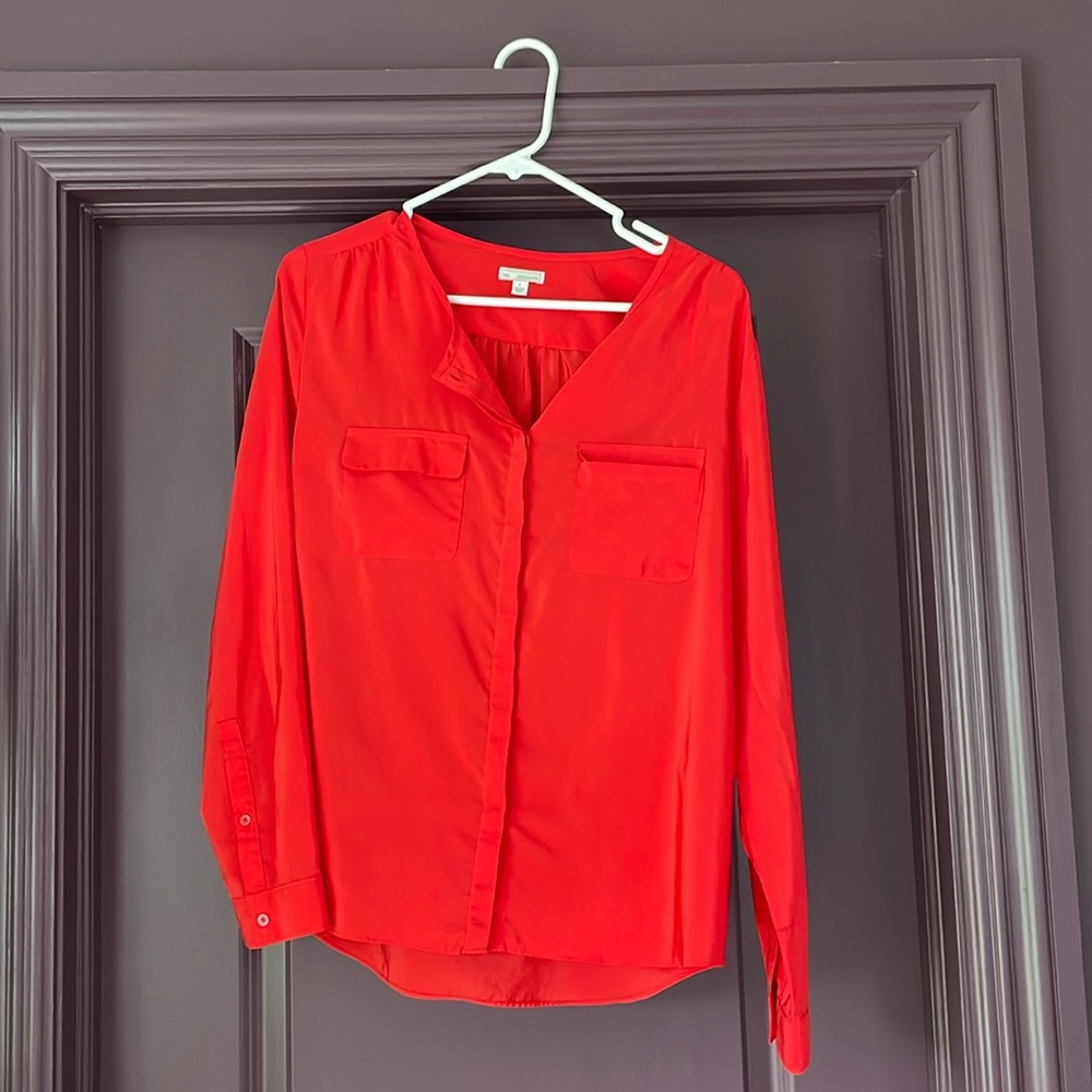 Gap Fuchsia Blouse